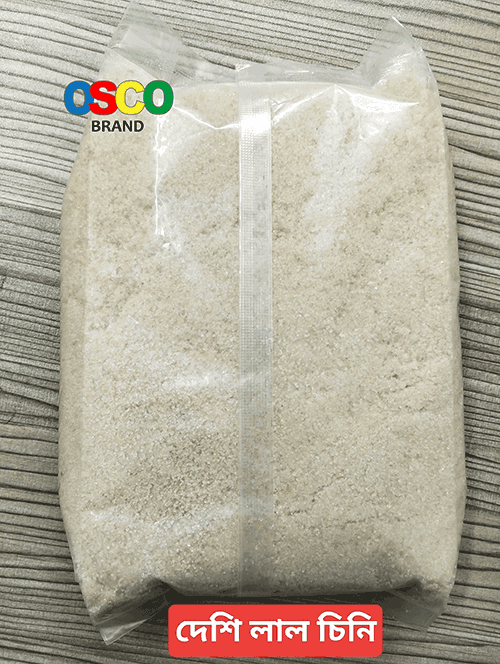 Deshi Brown Suger (লাল চিনি)-1 kg OSCO Brand