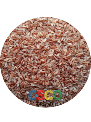 আমন লাল চাল হাফ ফাইবার ১ কেজি (Natural Amon Brown Rice Half Fiber 1 kg)