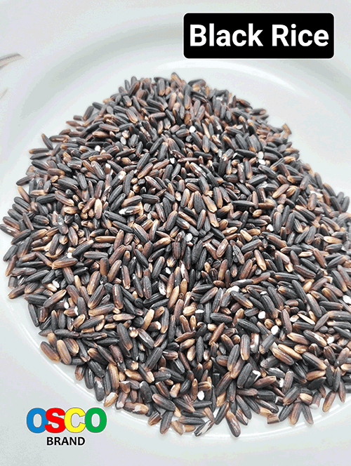 Organic Black Rice Indonesia (কালো চাল)-1 kg OSCO Brand