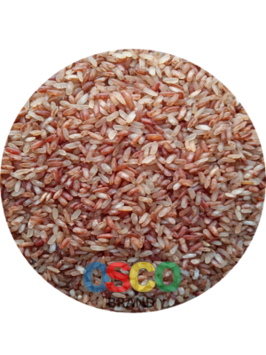 আমন লাল চাল হাফ ফাইবার ১ কেজি (Natural Amon Brown Rice Half Fiber 1 kg)